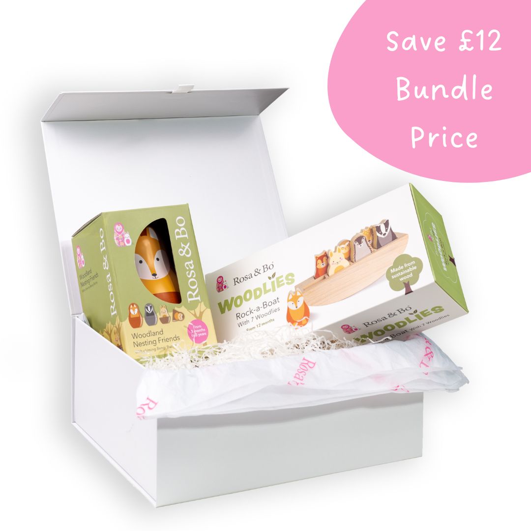 Woodland Friends Gift Box - Nesting Babies & Woodlies