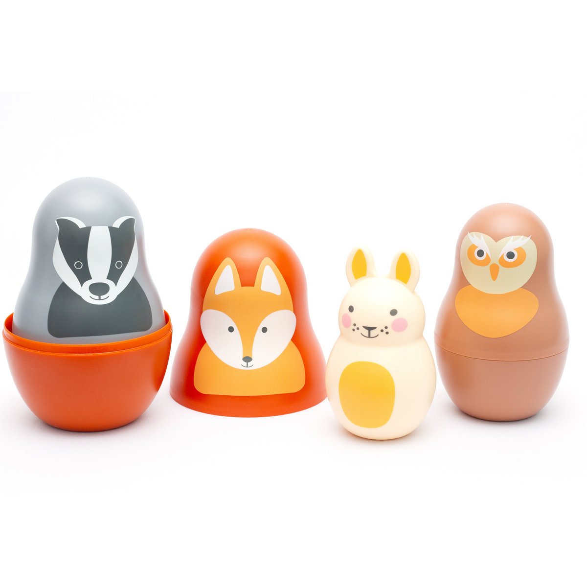 Woodland Friends Nesting Babies with Chiming Benji Bunny – Rosa & Bo